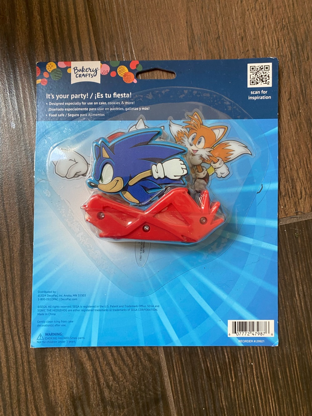 Cake Topper Set - Sonic the Hedgehog